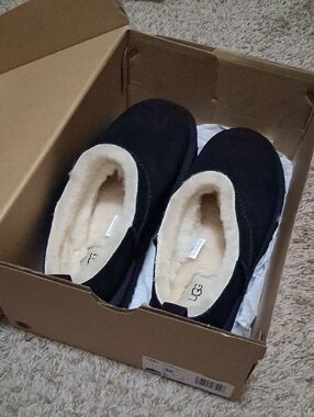 UGG Black Suede Cozy Booties